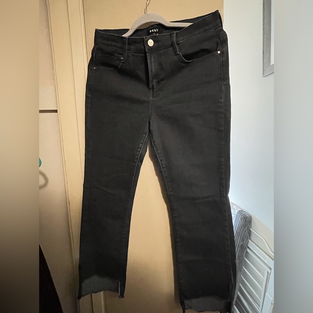 DKNY dark gray Jean size 10